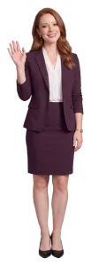 Erin Calder waving hello